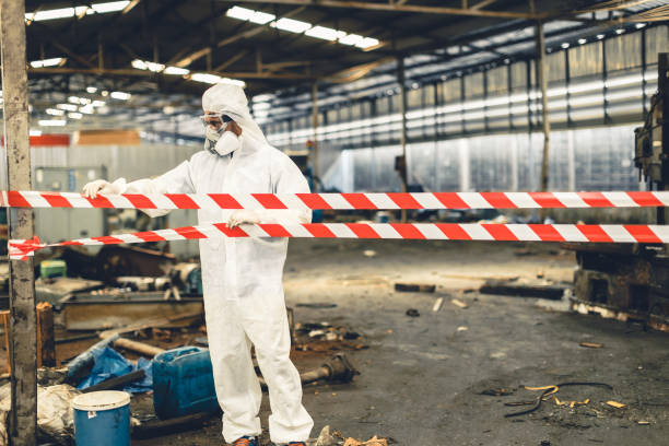 Professional Biohazard technician working in Chapman, NE